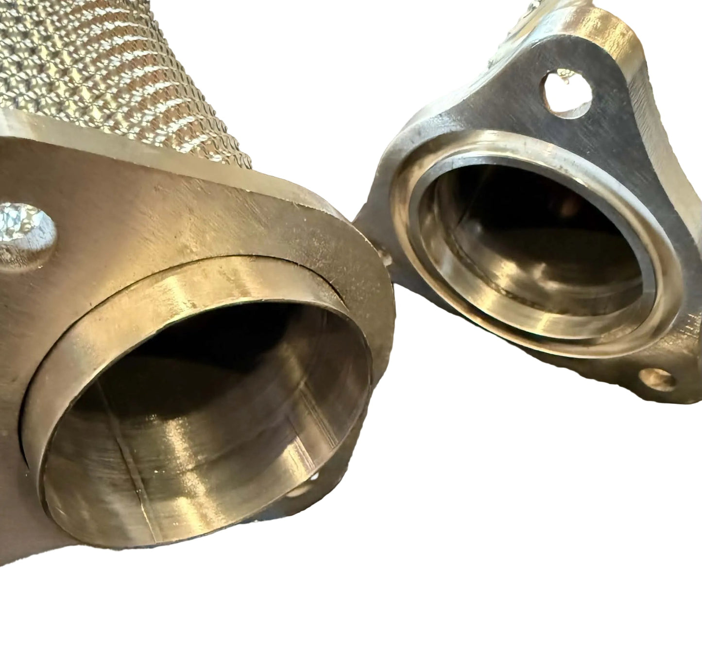SPDZ1 2020+ C8 Chevrolet Corvette High Flow Downpipes With Heat Shields 3" 6.2L LT2 Version 2