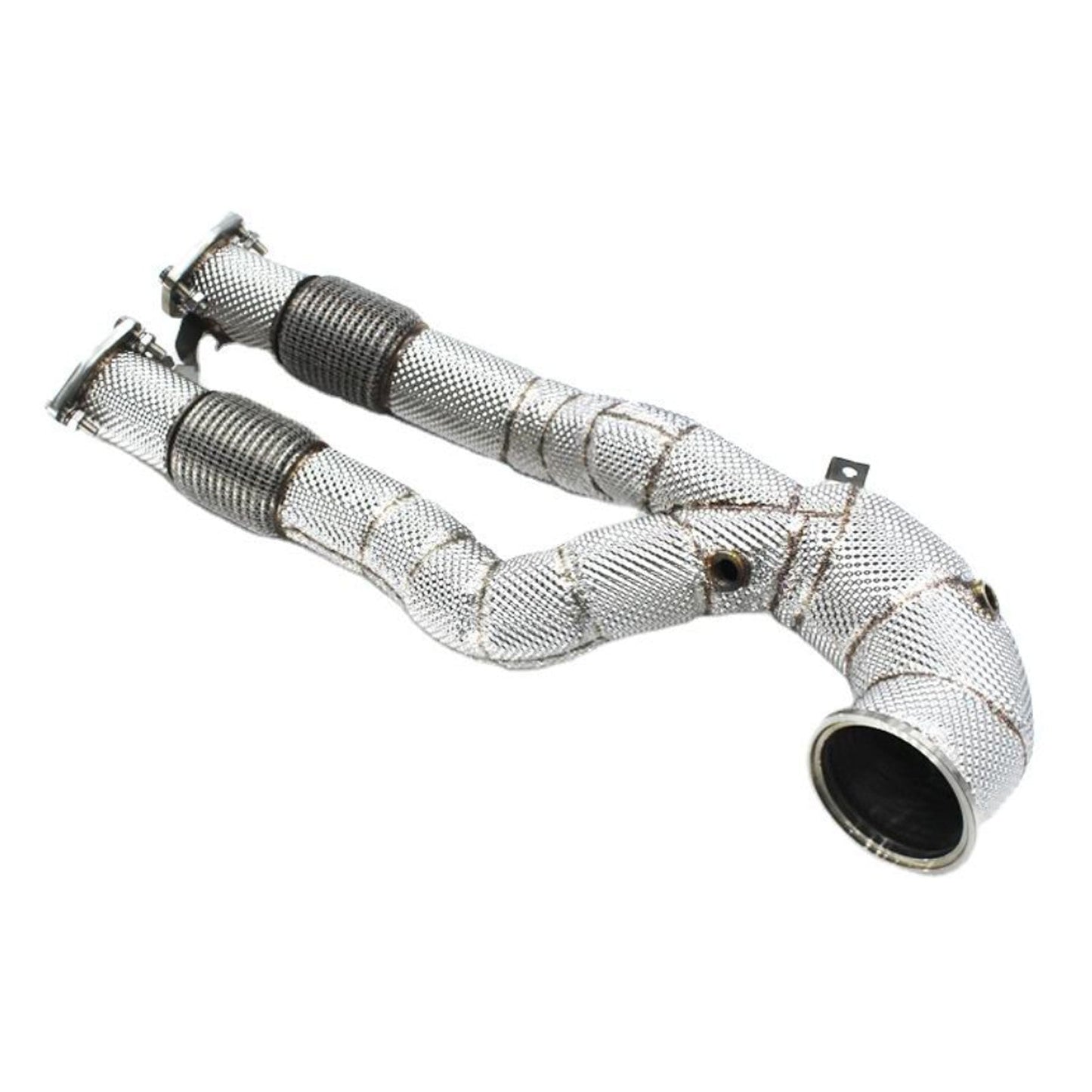 Racing High Flow Stainless Straight Downpipe for Audi RS3 TTRS 2.5T