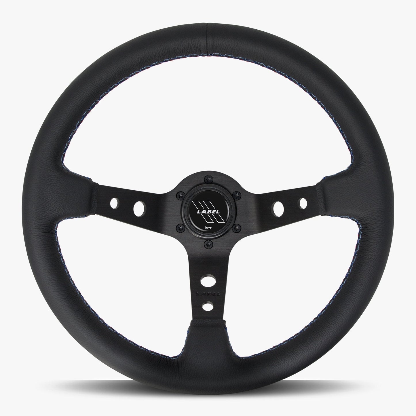 The Daytona | Black Leather | Black Spoke | Bavarian Stitch