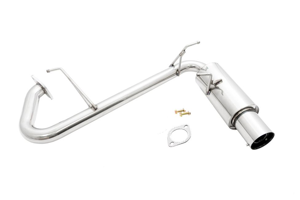 Megan Racing Exhaust System for Mazda Miata MX-5 1999-2005 (MT Only) Burnt Tip MR-ABE-MMX599-BT