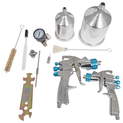 DeVilbiss StartingLine HVLP Gravity Feed Paint Spray Gun Kits - 802342