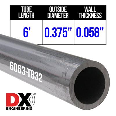 DX Engineering Aluminum Tubing - DXEAT1189