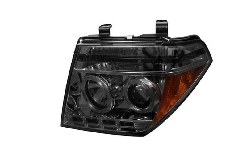 FR SPORT Spyder Nissan Frontier 05-08 Projector Headlights LED Halo LED Smke PRO-YD-NF05-HL-SM...