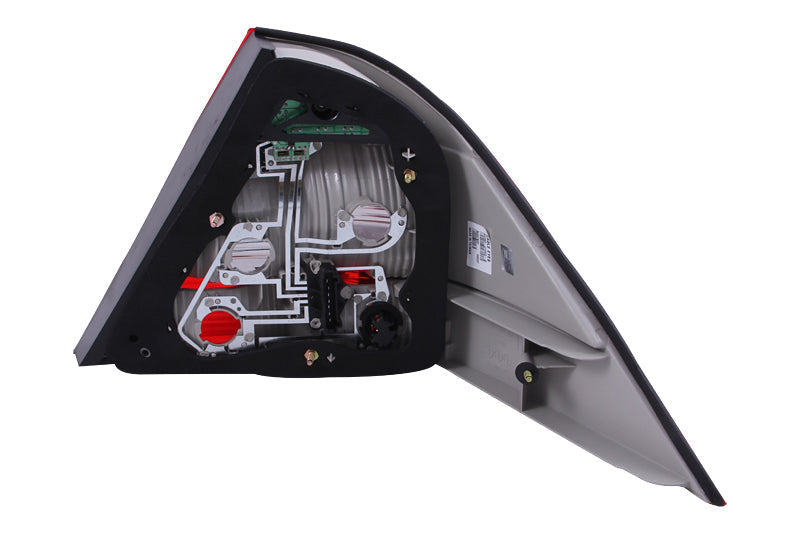 Anzo 2000-2005 Mercedes Benz S Class W220 LED Taillights Red/Clear