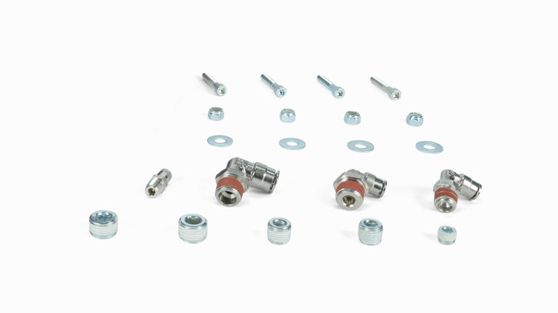 Air Lift 28in FLO Tank w/ Viair 444c Compressor (Incl. Fittings & Tank Mounting Hardware) 27764
