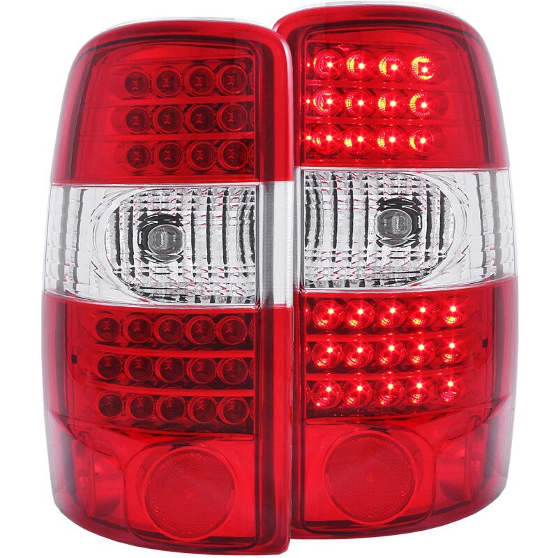 FR SPORT Anzo 2000-2006 Chevrolet Suburban LED Taillights Red/Clear G2 - View 2