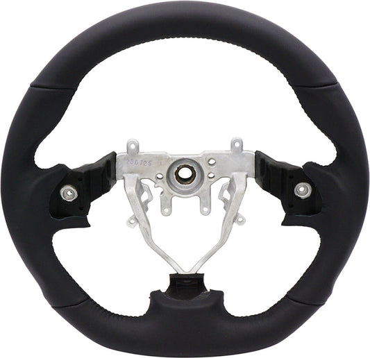 FR SPORT BLOX Racing 08-14 Subaru Leather Steering Wheel Black Stitching BXSW-50000-B - View 2