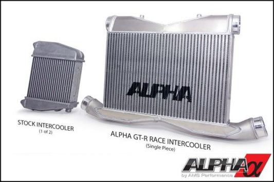 FR SPORT AMS Performance 09-11 Nissan GT-R Alpha Race Front Mount Intercooler w/Logo...