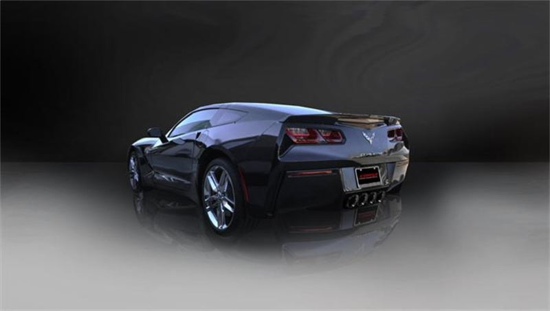 Corsa Performance 15-15 Chevrolet Corvette 6.2L V8 Quad 45in Polished Black Pro-Series
