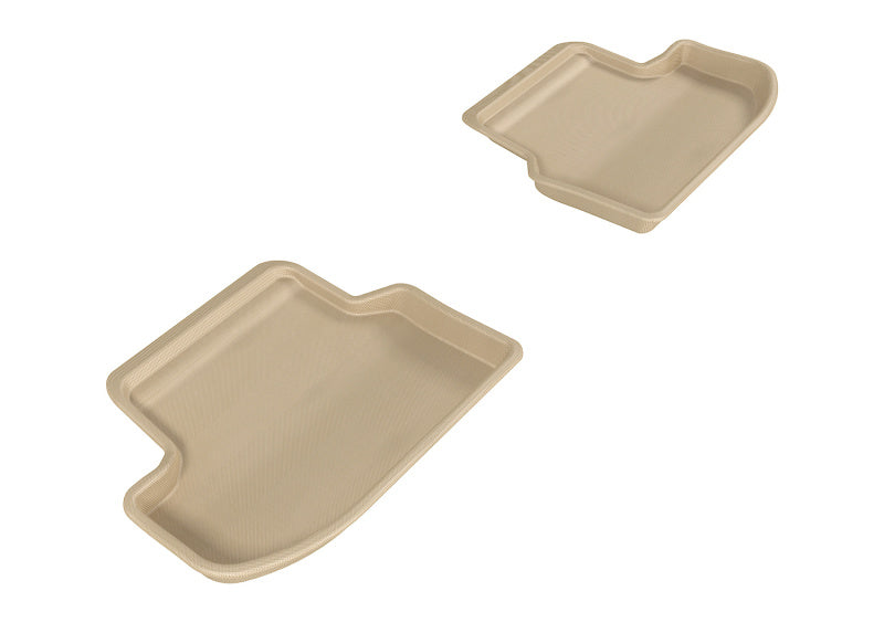 FR SPORT 3D MAXpider 2015-2020 BMW 5 Series F10 Kagu 2nd Row Floormats - Tan L1BM05821502