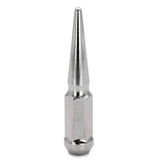 FR SPORT BLOX Racing Spike Forged Lug Nuts - Chrome 12 x 1.25mm - Single BXAC-00150-SP