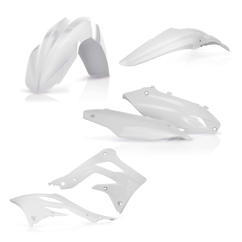 Acerbis 13-15 Kawasaki KX450F Plastic Kit - White 2314190002