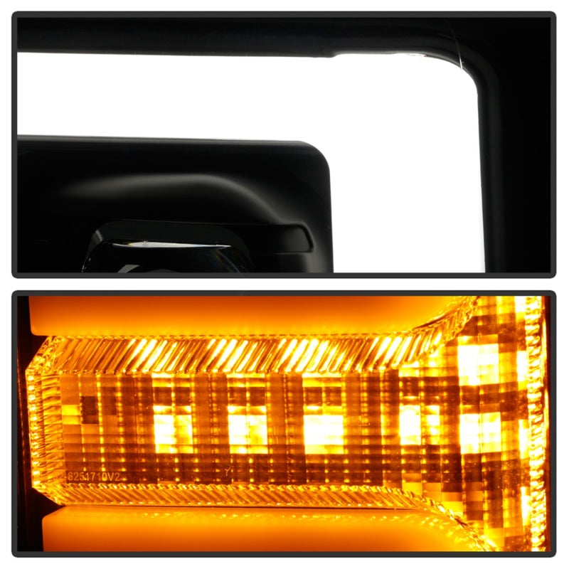 FR SPORT Spyder Ford F-250/F-350/F450 Super Duty 17-18 Projector Headlights Black...
