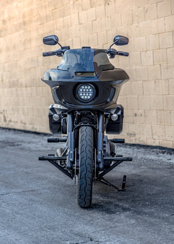 Burly Brand 18-Up M8 Softail Brawler Kit Front -Black B10-3018B