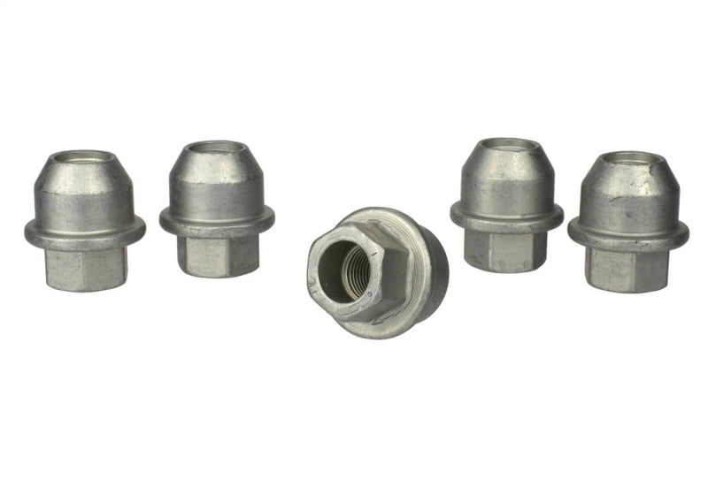 Ford Racing 05-14 Mustang 1/2in -20 Thread Cone Seat Open Lug Nut Kit (5 Lug Nuts) M-1012-H