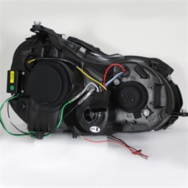 Spyder Mercedes Benz CLK 03-09 Projector Halogen Model- LED Halo DRL Blk PRO-YD-MBCLK03-DRL-BK 5038036