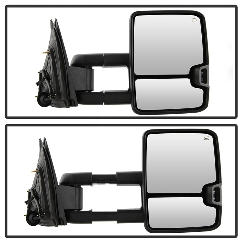 FR SPORT SPYDER xTune Chevy Silverado 14-16 Heated Amber LED Signal Mirror Chrome...
