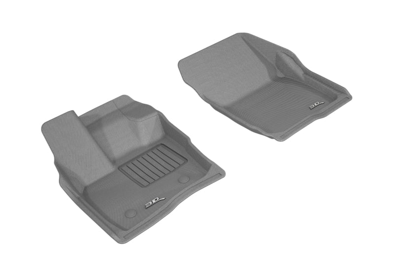 FR SPORT 3D MAXpider 2017-2020 Ford/Lincoln Fusion/MKZ Kagu 1st Row Floormat - Gray L1FR10911501