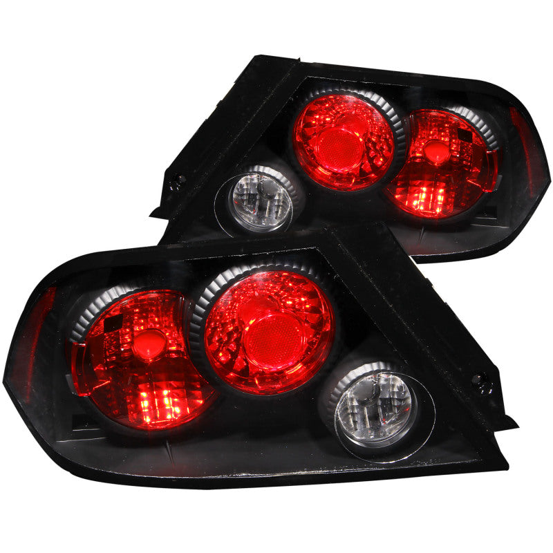 Anzo 2002-2003 Mitsubishi Lancer Tail lights Black