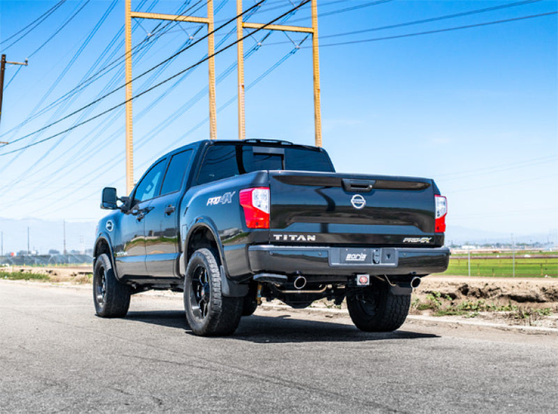 FR SPORT Borla 16-19 Nissan Titan 5.6L V8 2WD/4WD S-Type Catback Exhaust 140796 - View 3