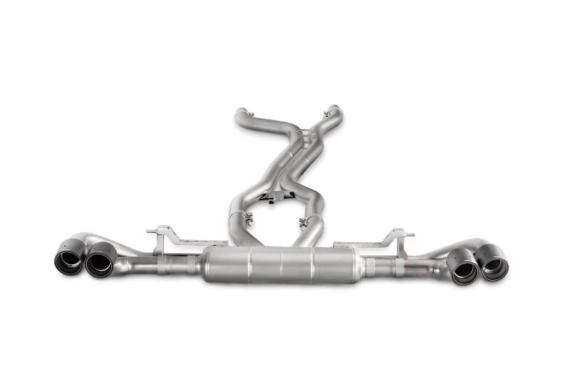 Akrapovic 15-17 Porsche Cayenne GTS (958 FL) Evolution Link Pipe Set (Titanium) E-PO/T/3