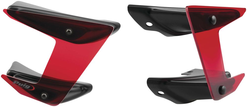 Speedzone Performance LLC Puig Side Spoiler Red - 20380R