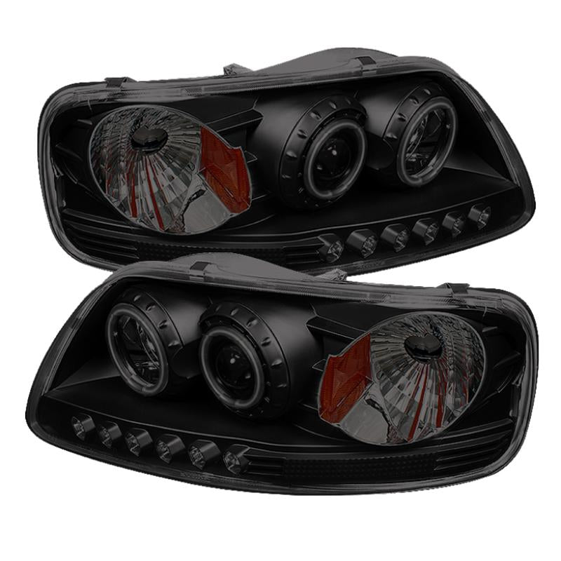 FR SPORT Spyder Ford F150 97-03 - CCFLHalo LED Black Smoke PRO-YD-FF15097-1P-CCFL-BSM 5078858
