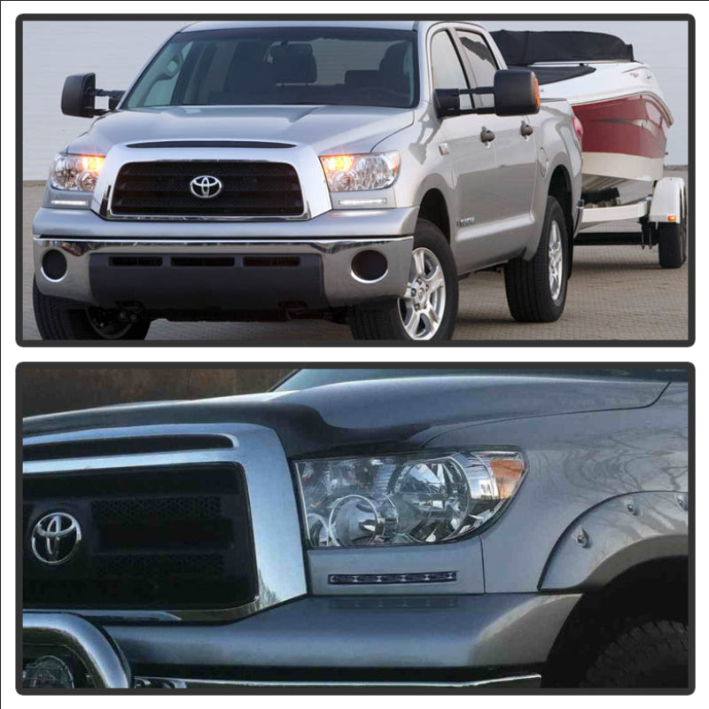 FR SPORT Spyder Toyota Tundra 07-13 Daytime LED Running Lights (XSP-X Model Look)wo/swtch Blk...