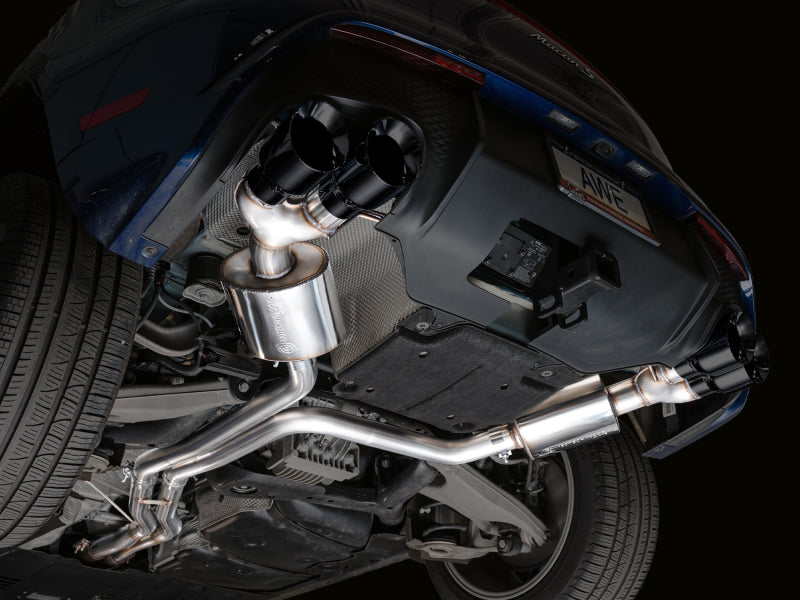 AWE Tuning 2022+ Porsche Macan 2.9TT Touring Edition Catback Exhaust w/ Diamond Black Tips 3015-43952