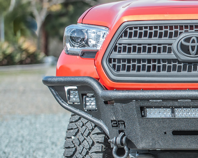 FR SPORT Body Armor 4x4 2016+ Toyota Tacoma Desert Series Front Winch Bumper TC-19337 - View 2