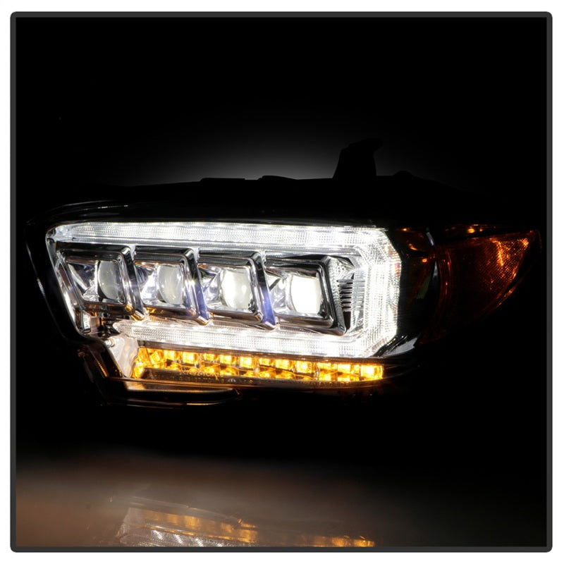 FR SPORT Spyder 16-20 Toyota Tacoma LED Model Only High-Power LED Headlights - Chrome...
