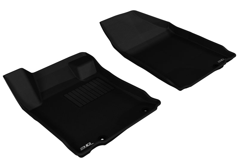 FR SPORT 3D MAXpider 2013-2013 Nissan Altima Sedan Kagu 1st Row Floormat - Black L1NS05711509