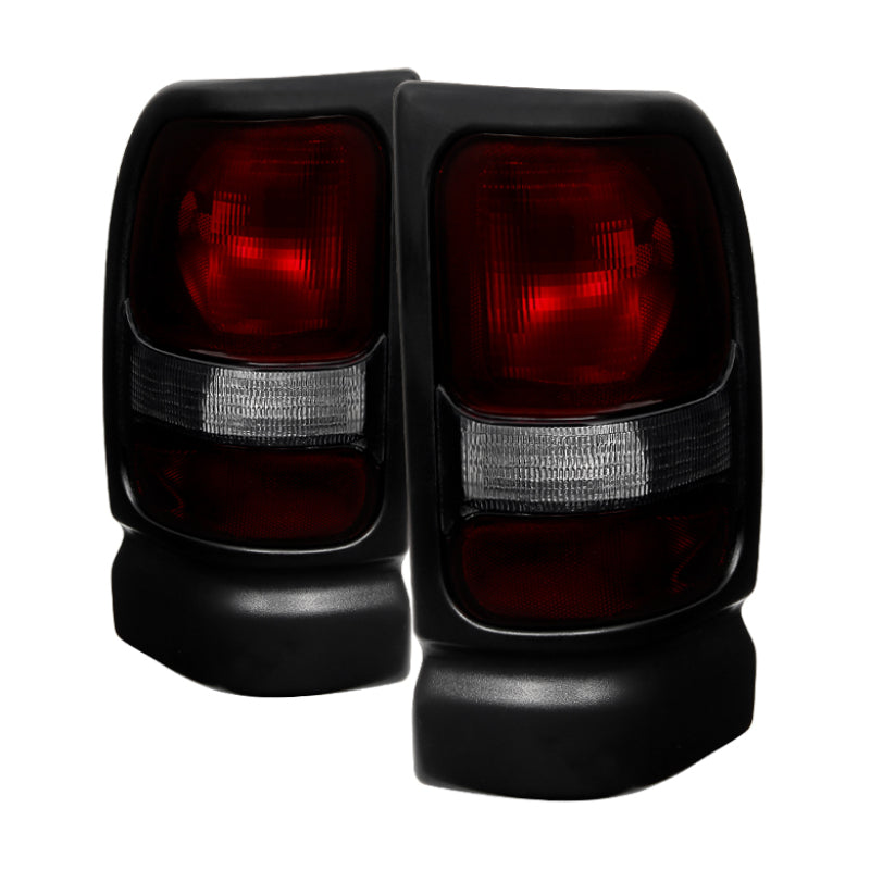 FR SPORT SPYDER Xtune Dodge Ram 1500 94-01 (Not Sport Package) Tail Lights Red Smoked...