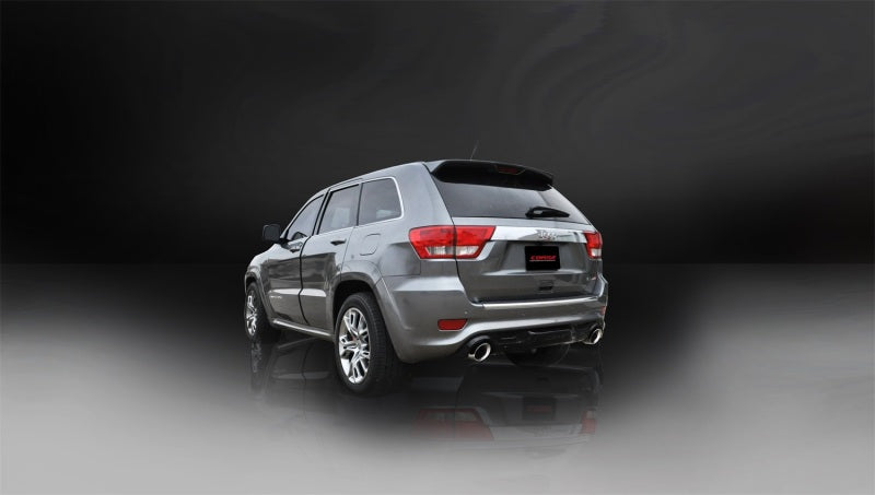 FR SPORT Corsa Performance 12-14 Jeep Grand Cherokee 6.4L V8 Polished Sport Cat-Back Exhaust -...