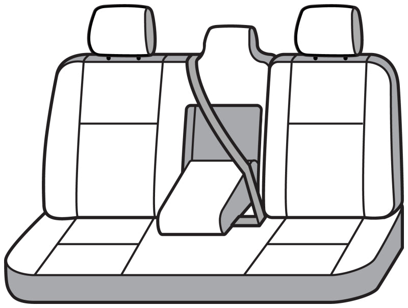 Covercraft 2024 Toyota Corolla 2nd Row-60/40 Polycotton SeatSaver Custom Second Row Seat Covers SS7591PCTN