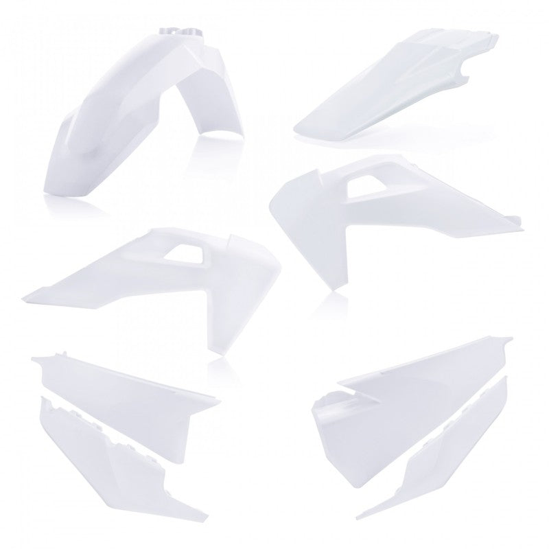 Acerbis 20-23 Husqvarna TE150i-300i/ FE350/s-501/s Plastic Kit - 20 White 2791556811