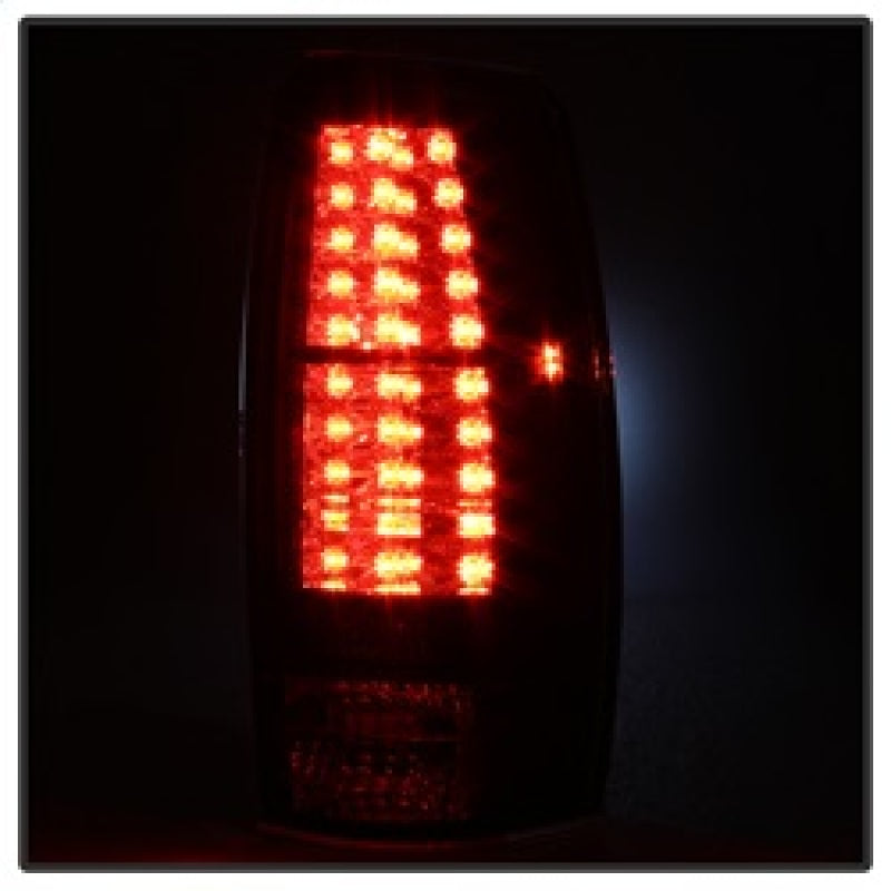 FR SPORT Spyder Chevy Avalanche 07-13 LED Tail Lights Black ALT-YD-CAV07-LED-BK 5032461 - View 8
