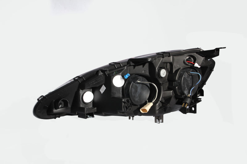FR SPORT Anzo 2005-2006 Acura Rsx Projector Headlights w/ Halo Black - View 3