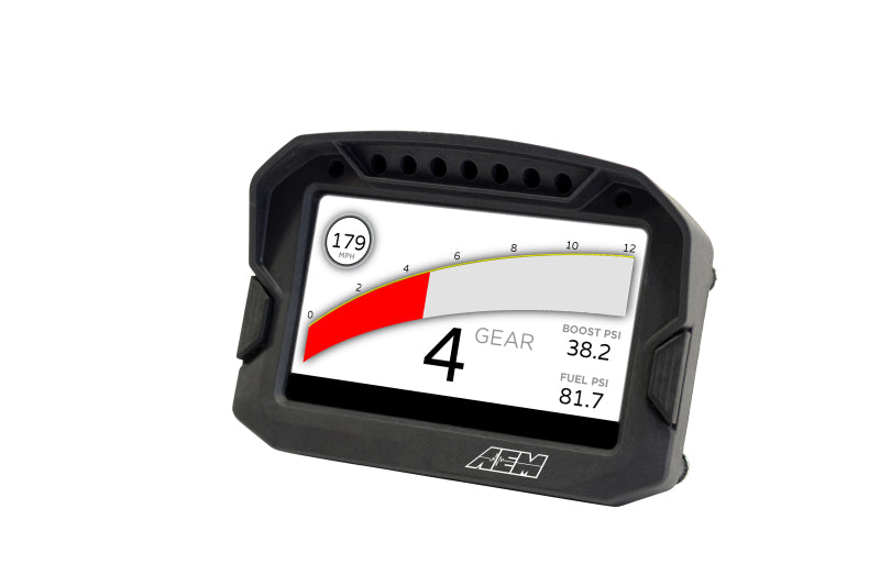 AEM CD-5G Carbon Digital Dash Display w/ Interal 10Hz GPS & Antenna 30-5602