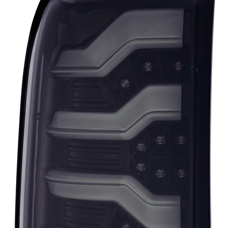 AlphaRex 14-18 Chevrolet Silverado 1500 PRO-Series LED Tail Lights Jet Black 620010 *Discontinued