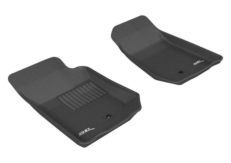 FR SPORT 3D MAXpider 2007-2013 Jeep Wrangler JK 2-Door/Unlimited Kagu 1st Row Floormat - Black...