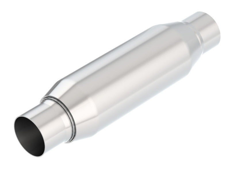 FR SPORT Borla CrateMuffler Resonator Option 2.25in Center/Center 3.5in Round x 10in 400937