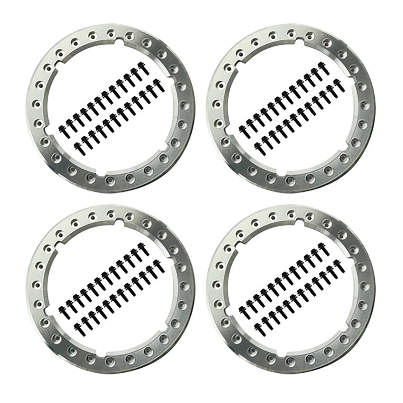 FR SPORT Ford Racing 17-18 / 21 F-150 Raptor (w/35in Tire) Functional Bead Lock Ring Kit - Style...