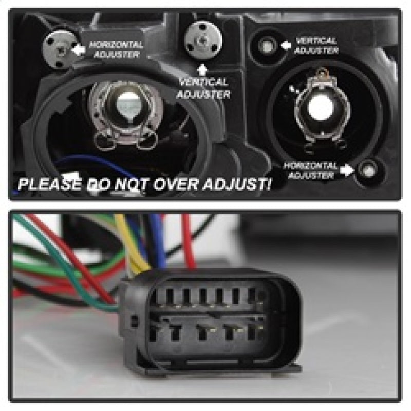 FR SPORT Spyder 12-14 BMW F30 3 Series 4DR Projector Headlights - LED DRL - Chrome...