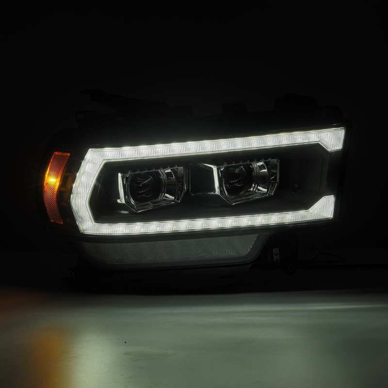 AlphaRex 19-21 Ram 2500 PRO-Series Projector Headlights Plank Style Black w/Activation Light 880547 *Discontinued