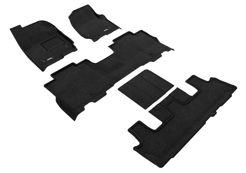 3D MAXpider 18-24 Ford Expedition 7-Passenger Elegant Black R1 R2 R3 L1FR12504709