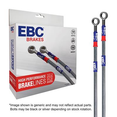 EBC Stainless Steel Braided Brake Lines - BLA72243L