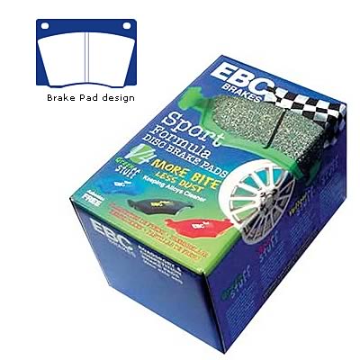 EBC Greenstuff Passenger Car Organic Brake Pads - DP2108