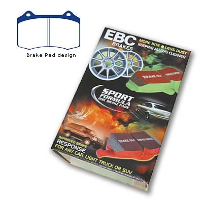 EBC Redstuff Ceramic Brake Pads - DP31031C