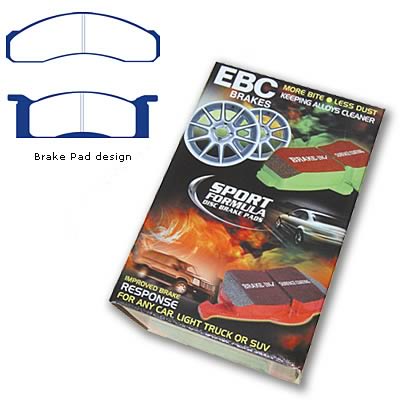 EBC Redstuff Ceramic Brake Pads - DP31158C